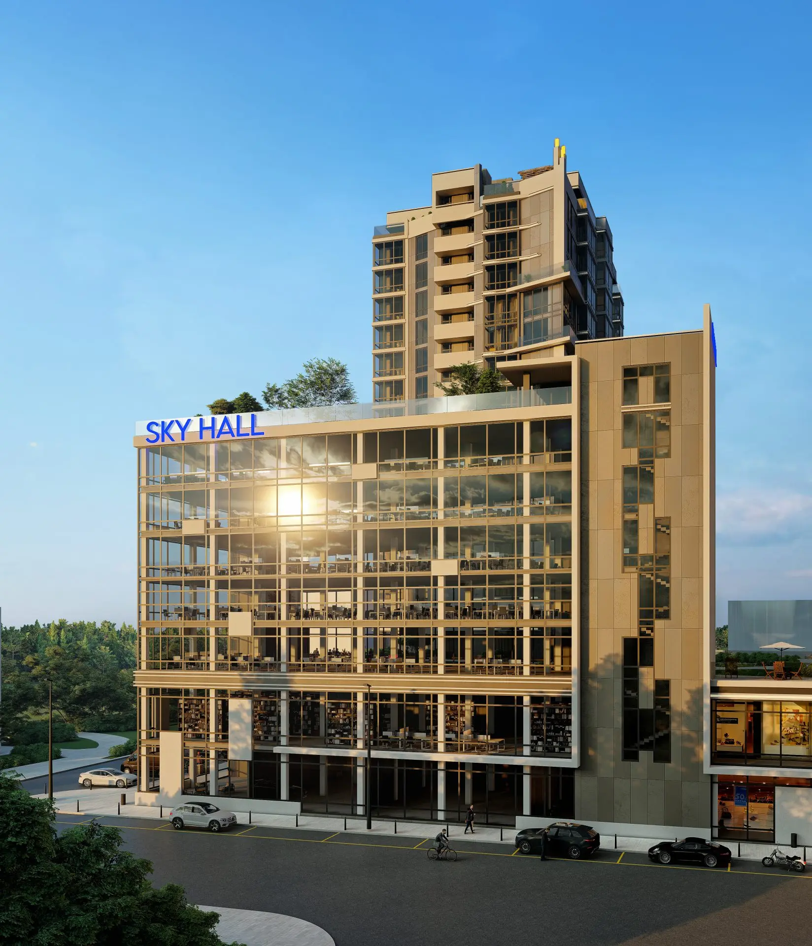 Планування квартири в ЖК Sky Hall