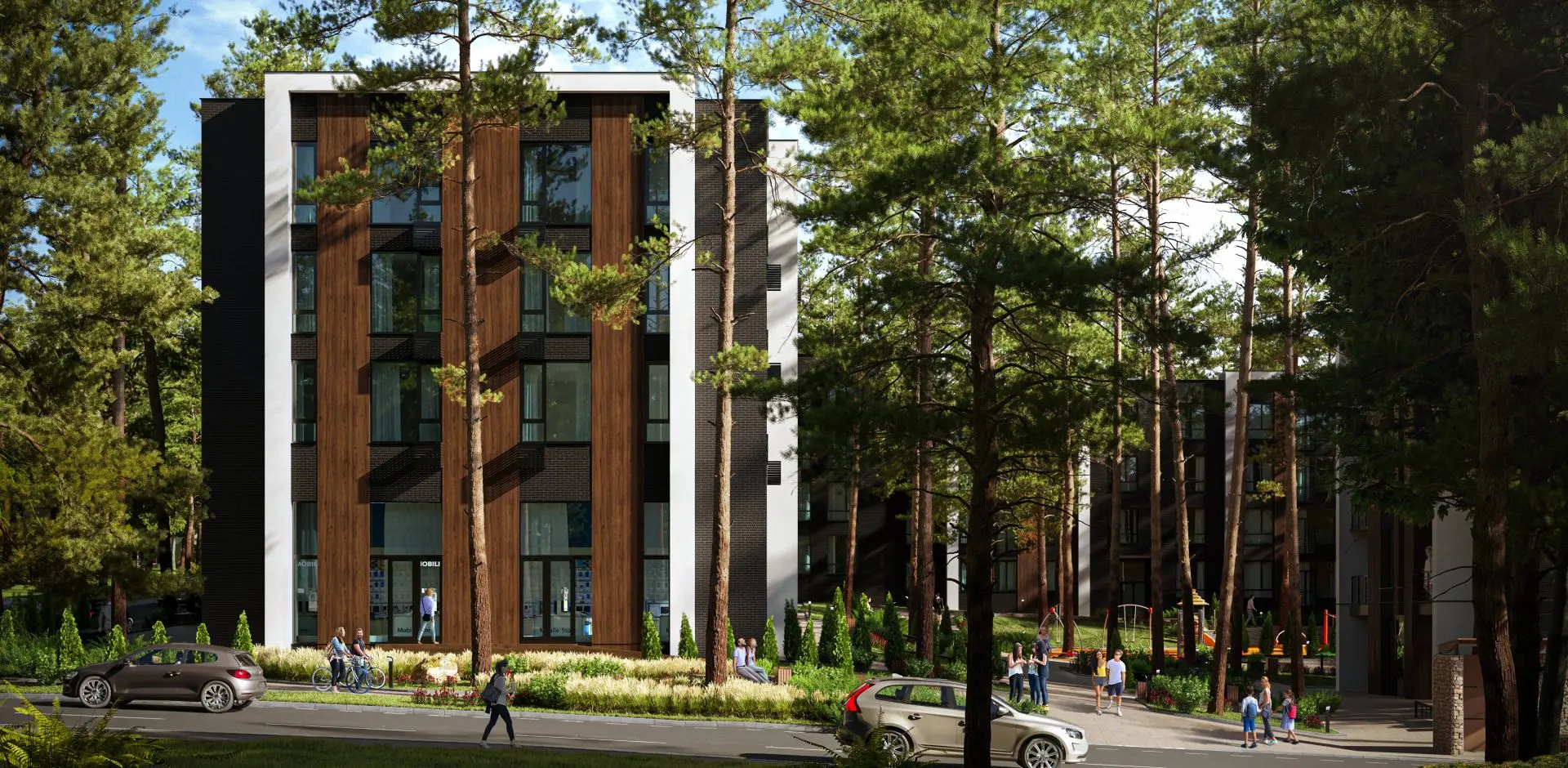 ЖК Forest Park фасад