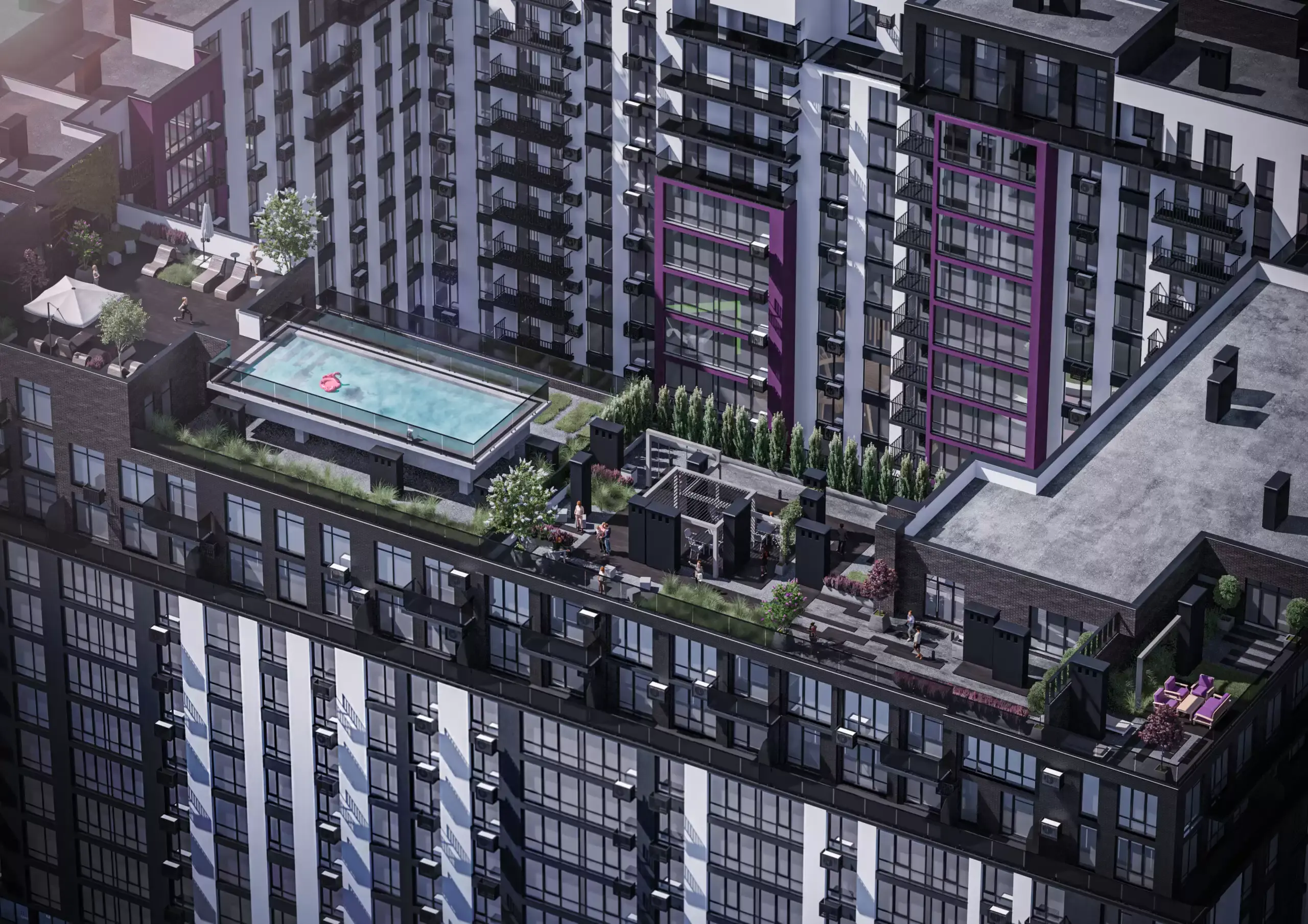 Інтер'єр квартири в ЖК Manhattan Up