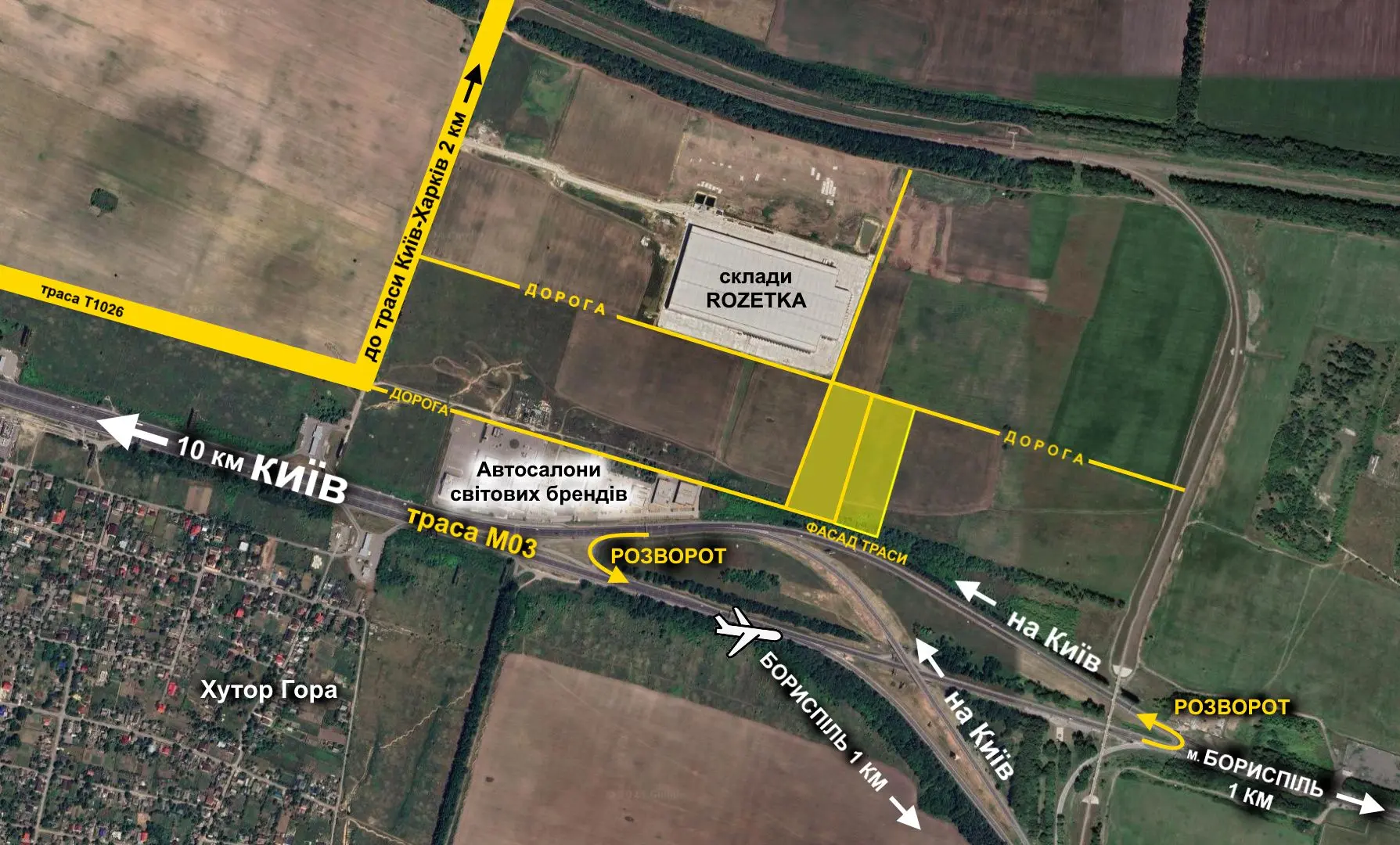 Фото Selling a land plot, Velyka Oleksandrivka, price: 788000 $, code 168