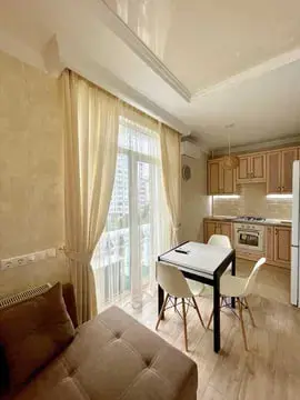 Фото Rent a 1-room apartment, Hryhoriya Hulyanytskoho street 44/1 Kyiv for long-term rent, price: 17900 UAH, code 233