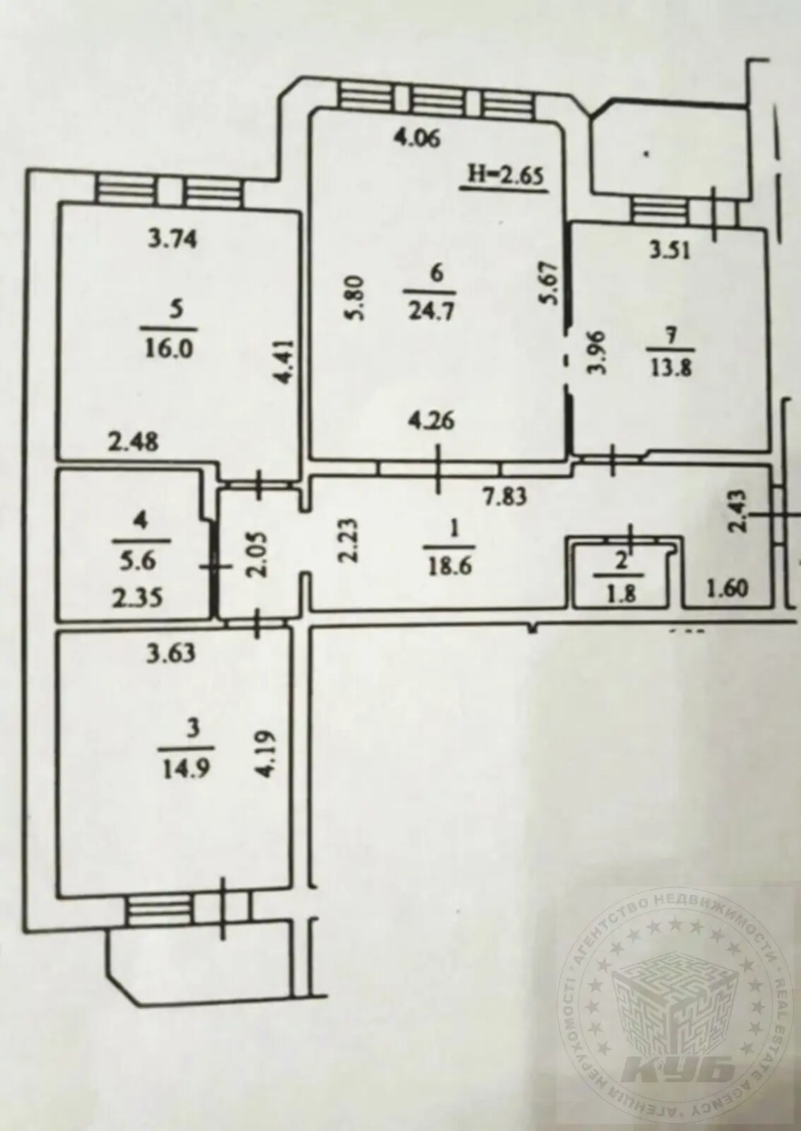 Фото Продаю 3 кімнатну квартиру, 103 кв. м, Леся Курбаса просп.  Київ, ціна: 155000 $, код 289