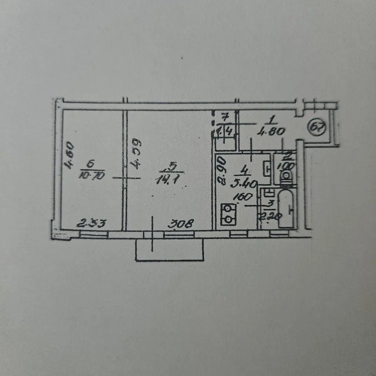 Фото Продаю 2 кімнатну квартиру, 40 кв. м, Ушинського вул. 3 Київ, ціна: 52000 $, код 362