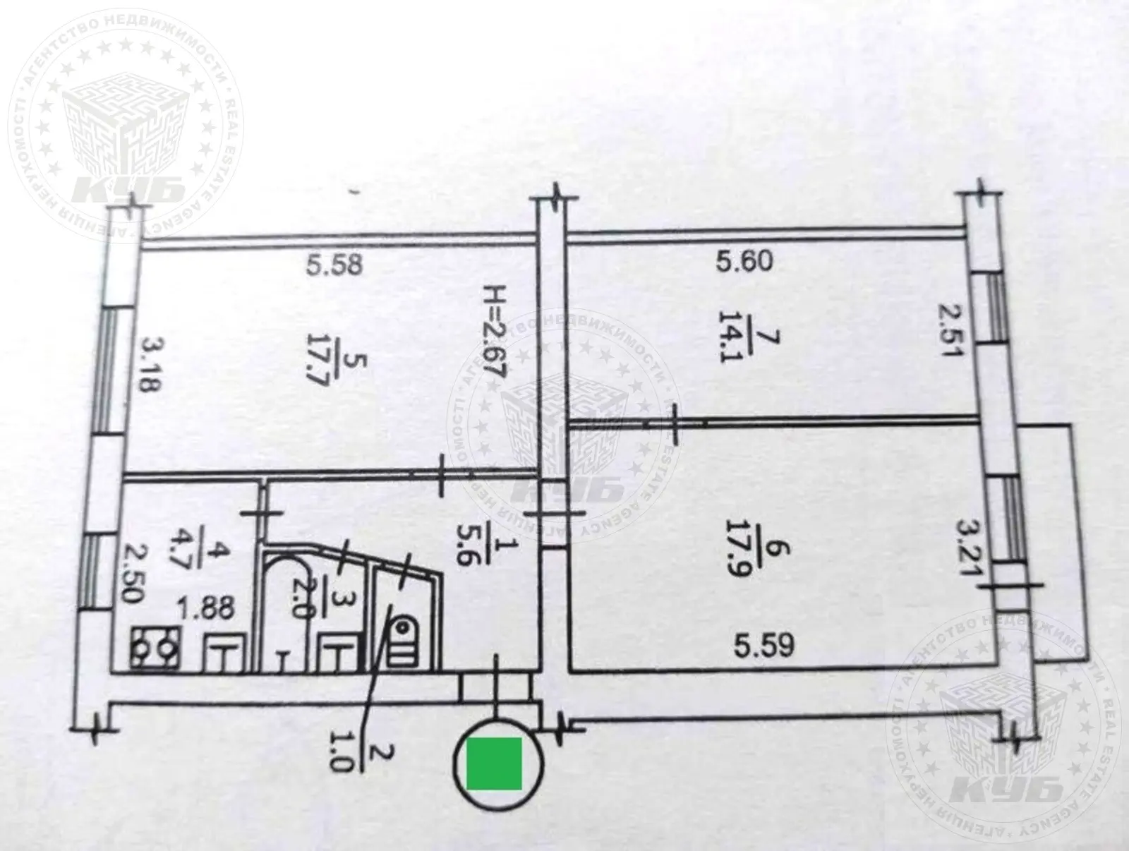 Фото Продаю 3 кімнатну квартиру, 64 кв. м, Івана Неходи вул. 5 Київ, ціна: 73000 $, код 365