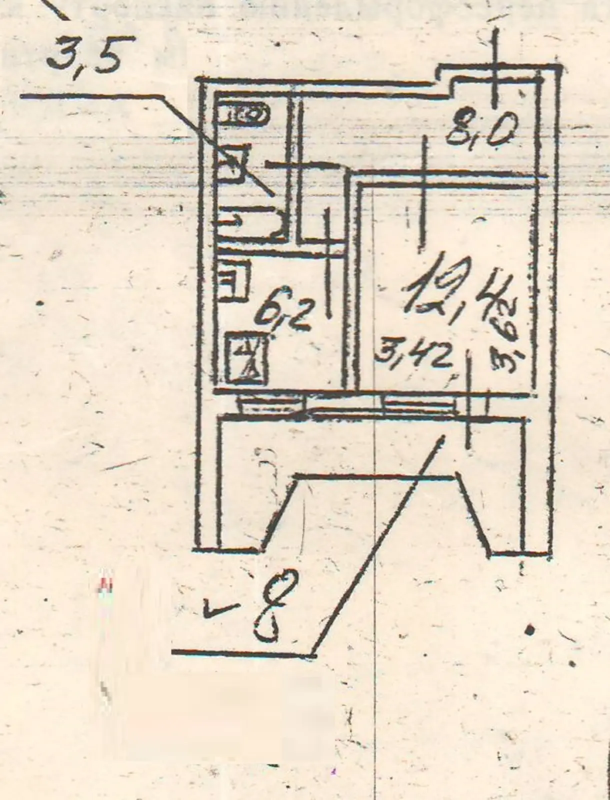 Фото Продаю 1 кімнатну квартиру, 34.1 кв. м, Василя Стуса вул. 26 Київ, ціна: 35500 $, код 371