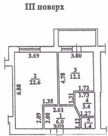 Фото Продаю 1 кімнатну квартиру, 50 кв. м, Академіка Сахарова вул.  Одеса, ціна: 37500 $, код 466