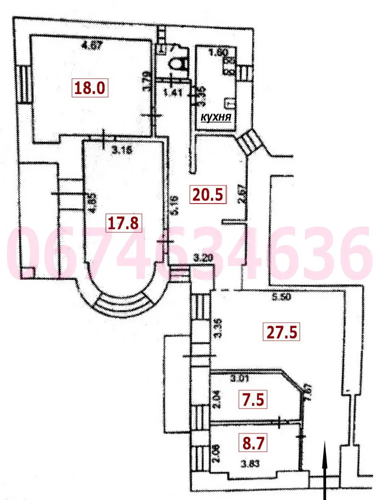 Фото Rent an office, Kostelna Street 8 Kyiv for long-term rent, price: 1100 $, code 584