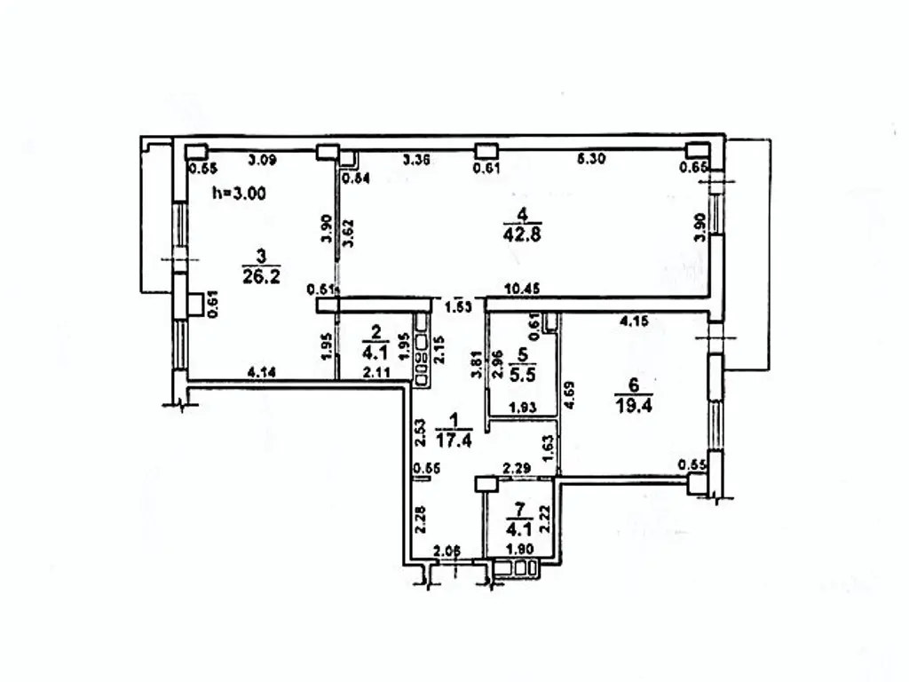 Фото Selling a 3-room apartment, 123 sq.m., Otradna Street 13 Odesa, price: 280000 $, code 603