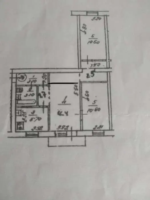 Фото Selling a 3-room apartment, 59 sq.m., Mykoly Mikhnovskoho Boulevard (Druzhby Narodiv Boulevard) 17а Kyiv, price: 85000 $, code 732