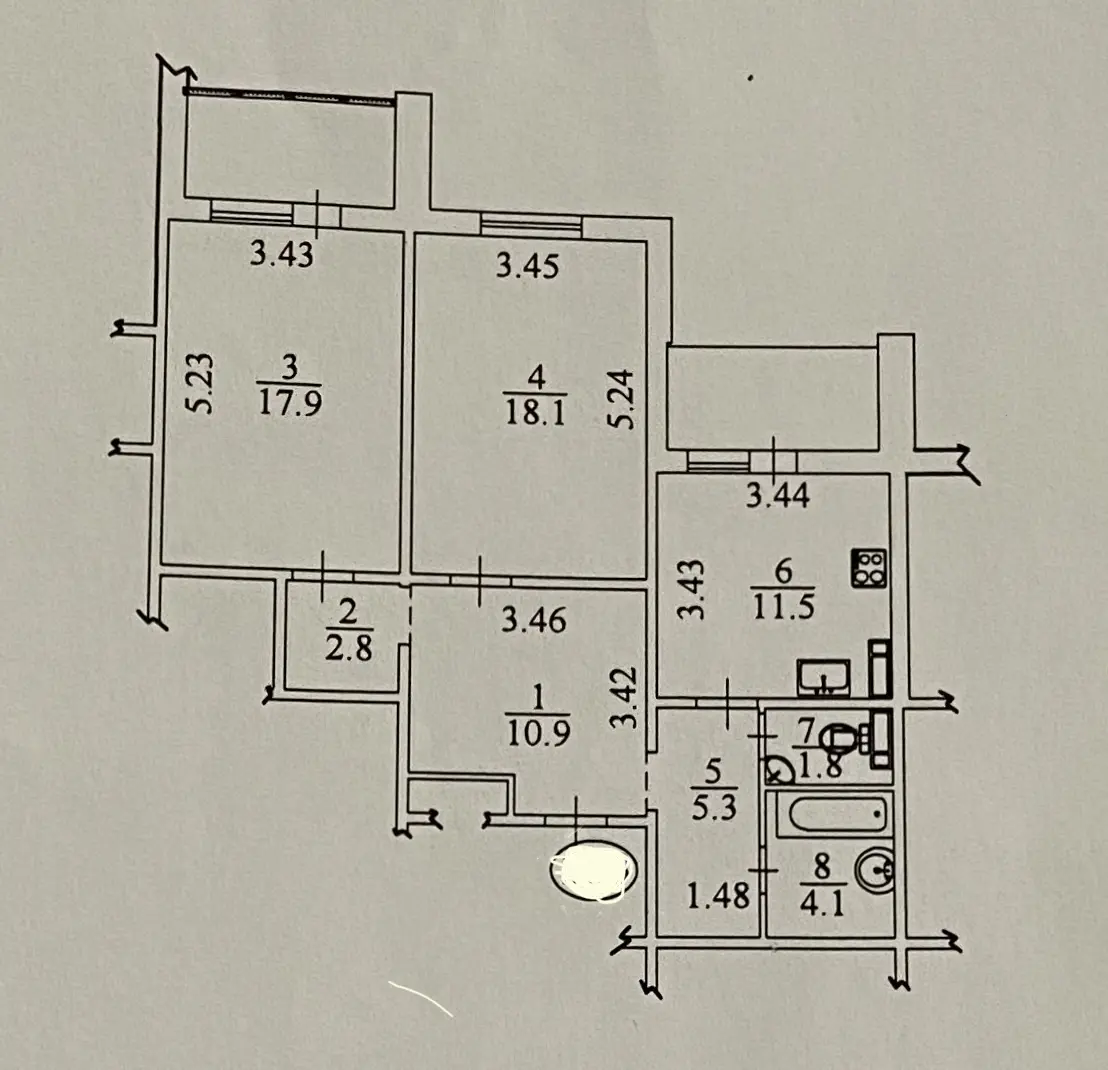 Фото Продаю 2-комнатную квартиру, 80 кв. м, Ясиноватский пер. 11 Киев, цена: 122000 $, код 761