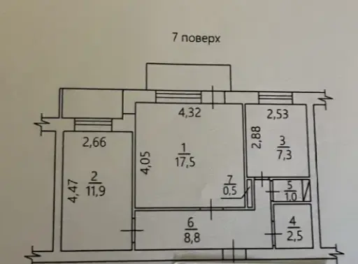 Фото Продаю 2 кімнатну квартиру, 52 кв. м, Фонтанська дорога  Одеса, ціна: 46000 $, код 1168