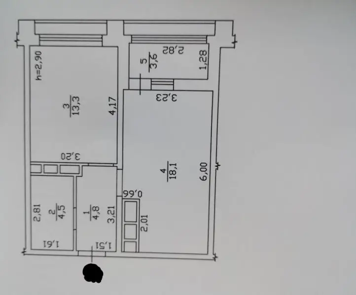 Фото Продаю 1 кімнатну квартиру, 44 кв. м, Толбухіна вул.  Одеса, ціна: 53500 $, код 1292