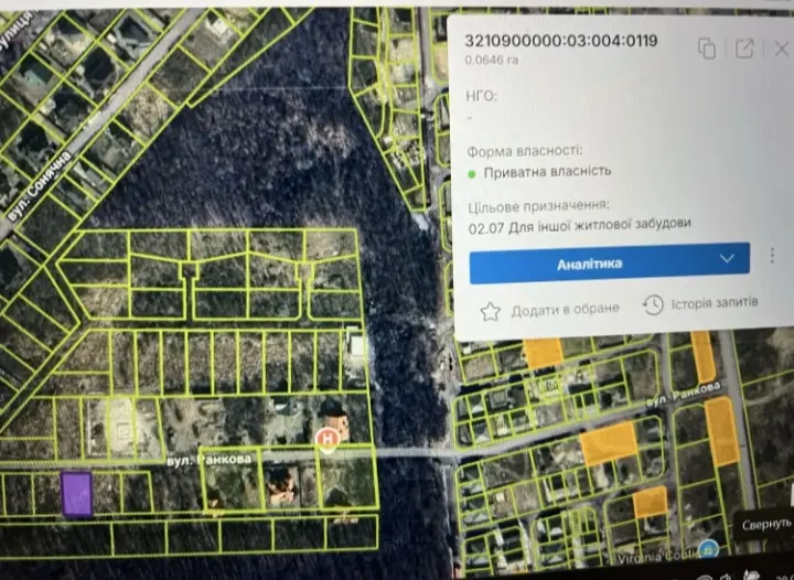 Фото Продаю земельный участок, Ирпень, цена: 45000 $, код 1386