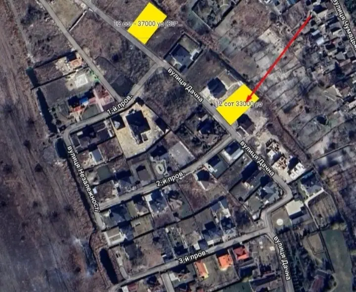 Фото Selling a land plot, Horenka, price: 33000 $, code 1414