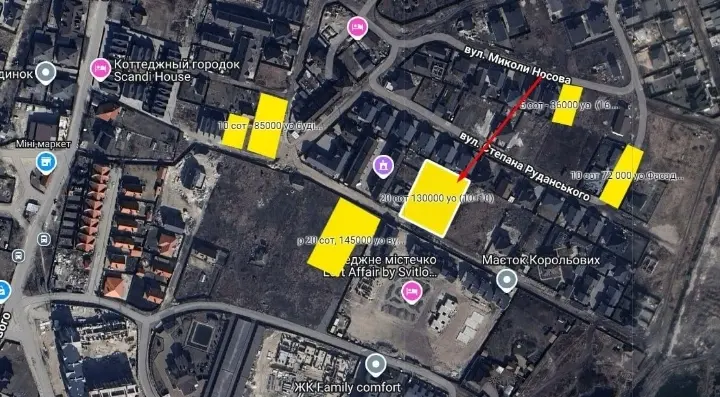 Фото Selling a land plot, Irpin, price: 65000 $, code 1418