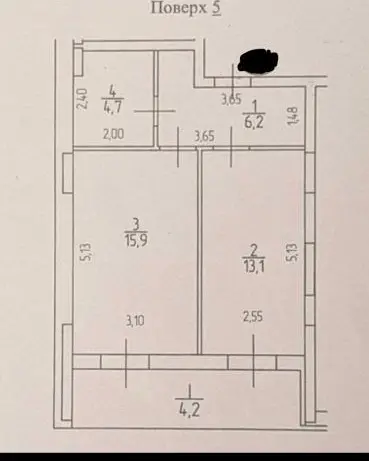 Фото Продаю 1 кімнатну квартиру, 45 кв. м, Дача Ковалевського вул. (Карла Лібкнехта)  Одеса, ціна: 50000 $, код 1441