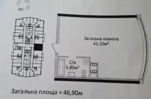 Фото Selling a 1-room apartment, 47 sq.m., Haharina Avenue  Odesa, price: 56000 $, code 1522