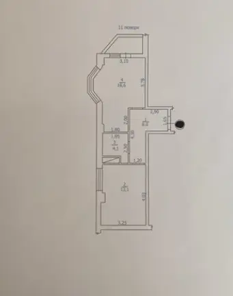Фото Продаю 1 кімнатну квартиру, 43 кв. м, Балківська вул.  Одеса, ціна: 38000 $, код 1539