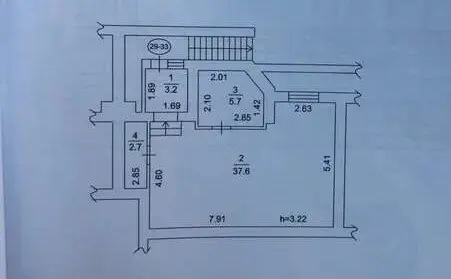 Фото Selling an office, 49 sq.m., Shchaslyva Street 20 Sofiivska Borschahivka, price: 35000 $, code 1662
