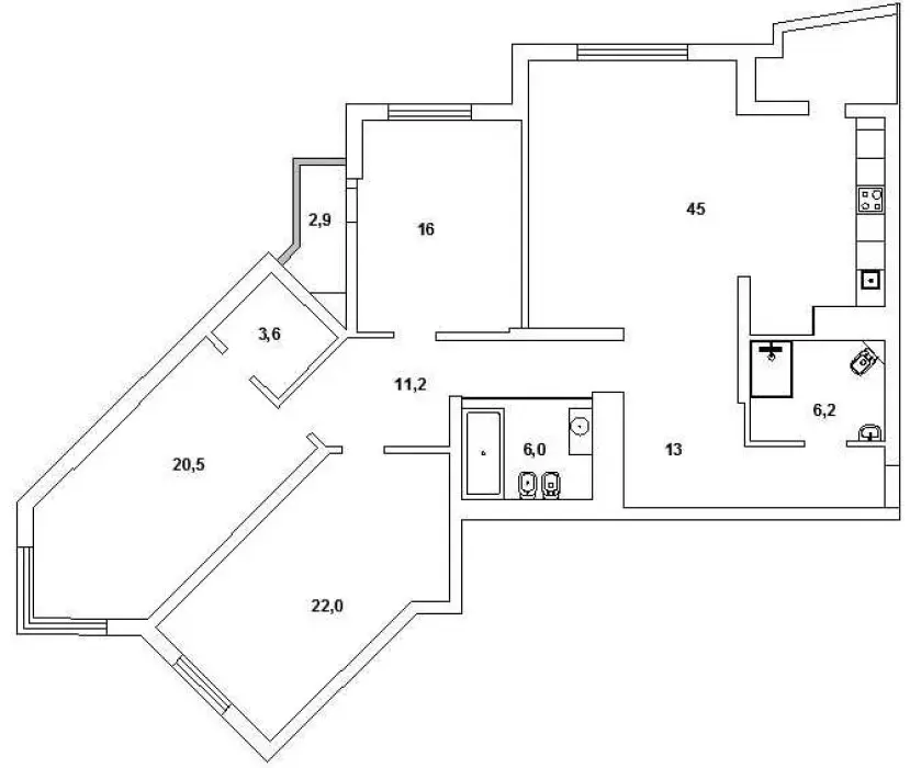 Фото Selling a 4-room apartment, 142 sq.m., Kniazhyi Zaton Street 21 Kyiv, price: 267000 $, code 1730