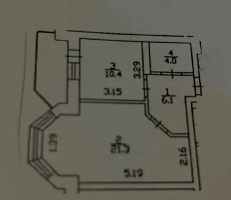 Фото Продаю 1 кімнатну квартиру, 41.8 кв. м, Анни Ахматової вул. 35 Київ, ціна: 78000 $, код 1794