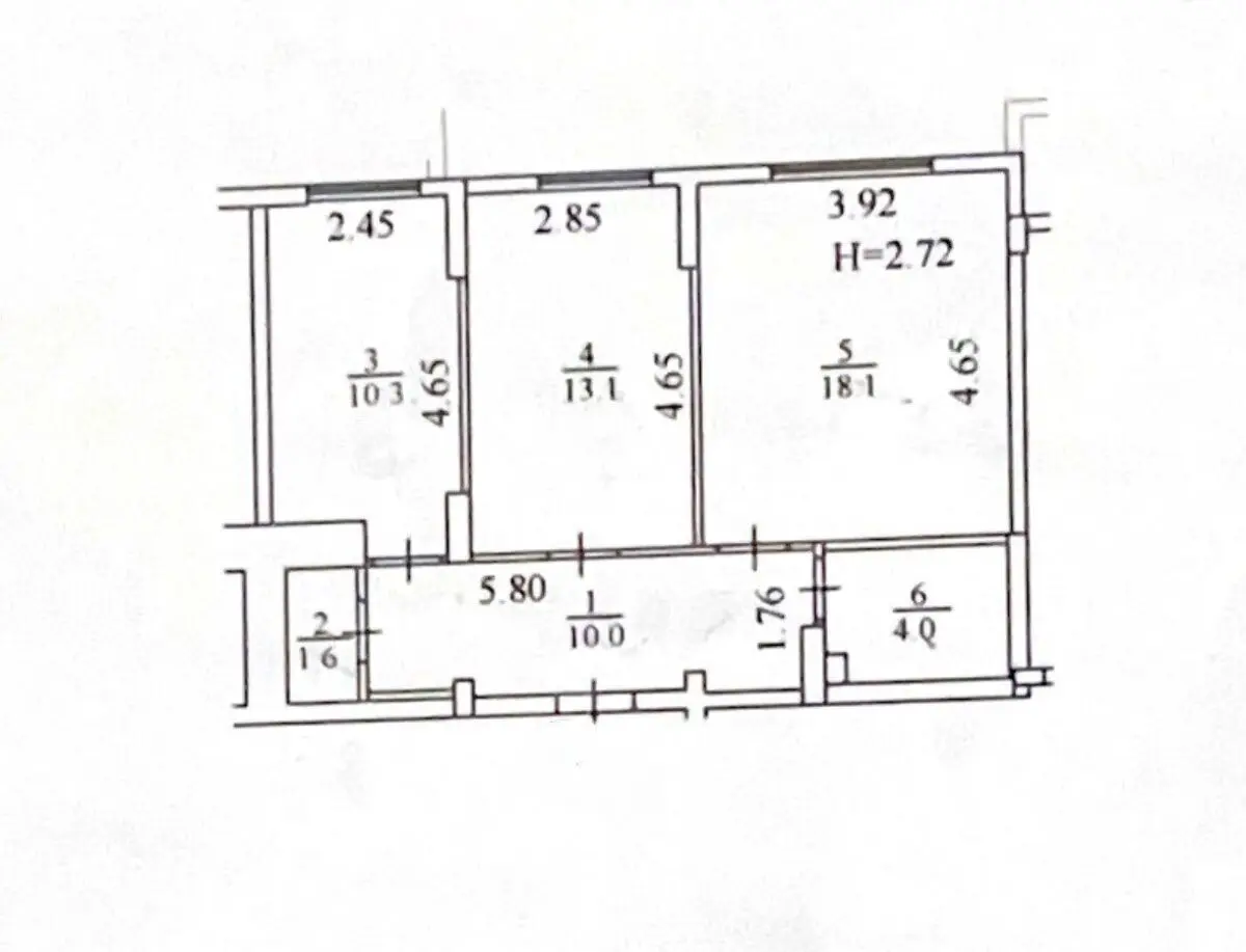 Фото Продаю 2 кімнатну квартиру, 57 кв. м, Метрологічна вул. 111 Київ, ціна: 110000 $, код 1817