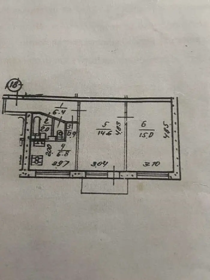 Фото Selling a 2-room apartment, 47 sq.m., Kharkivske Road 21 Kyiv, price: 40000 $, code 1913