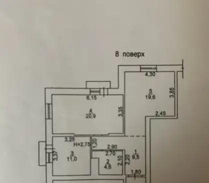 Фото Selling a 2-room apartment, 67 sq.m., Marshala Govorova Street  Odesa, price: 104000 $, code 1920