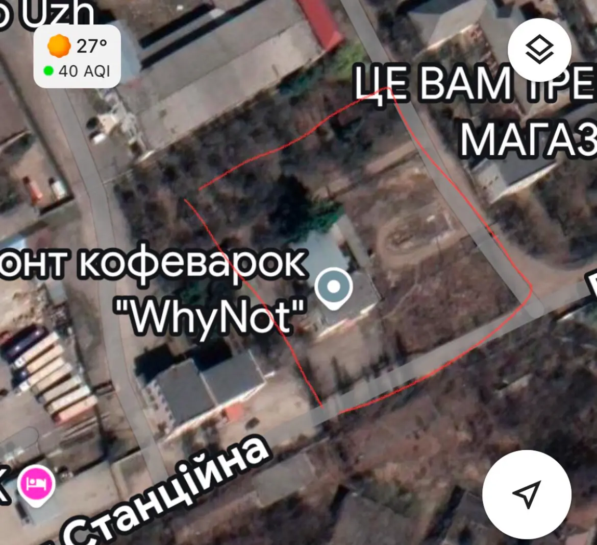 Фото Продаю земельный участок, Станционная ул. 56 Ужгород, цена: 2000000 $, код 1942