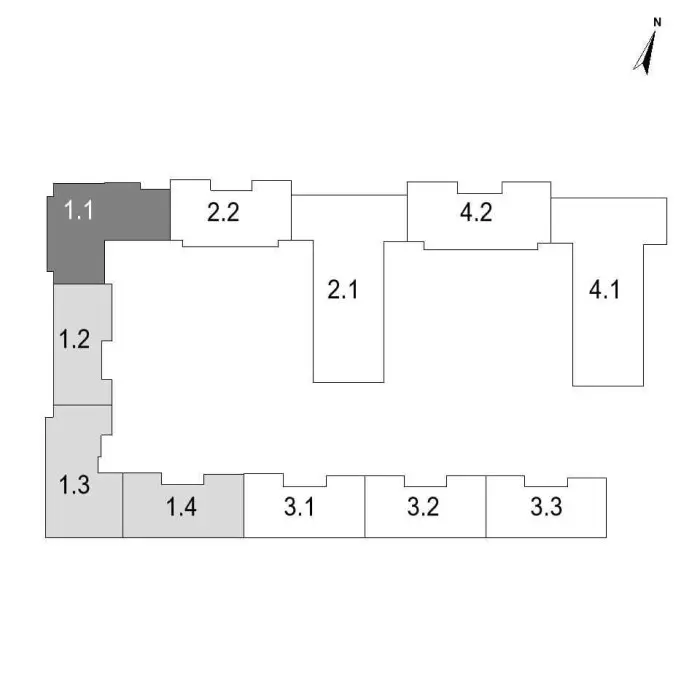 Фото Selling a 2-room apartment, 61.75 sq.m., Klemanska Street 3 Kyiv, price: 67000 $, code 1948
