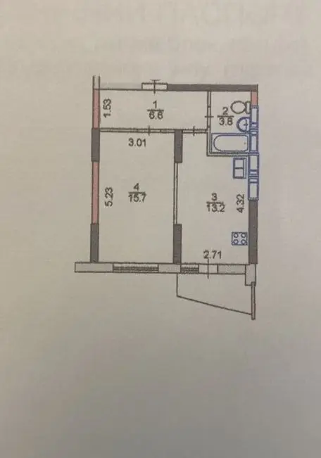 Фото Selling a 1-room apartment, 44 sq.m., Kakhovska Street 62а Kyiv, price: 85000 $, code 1994