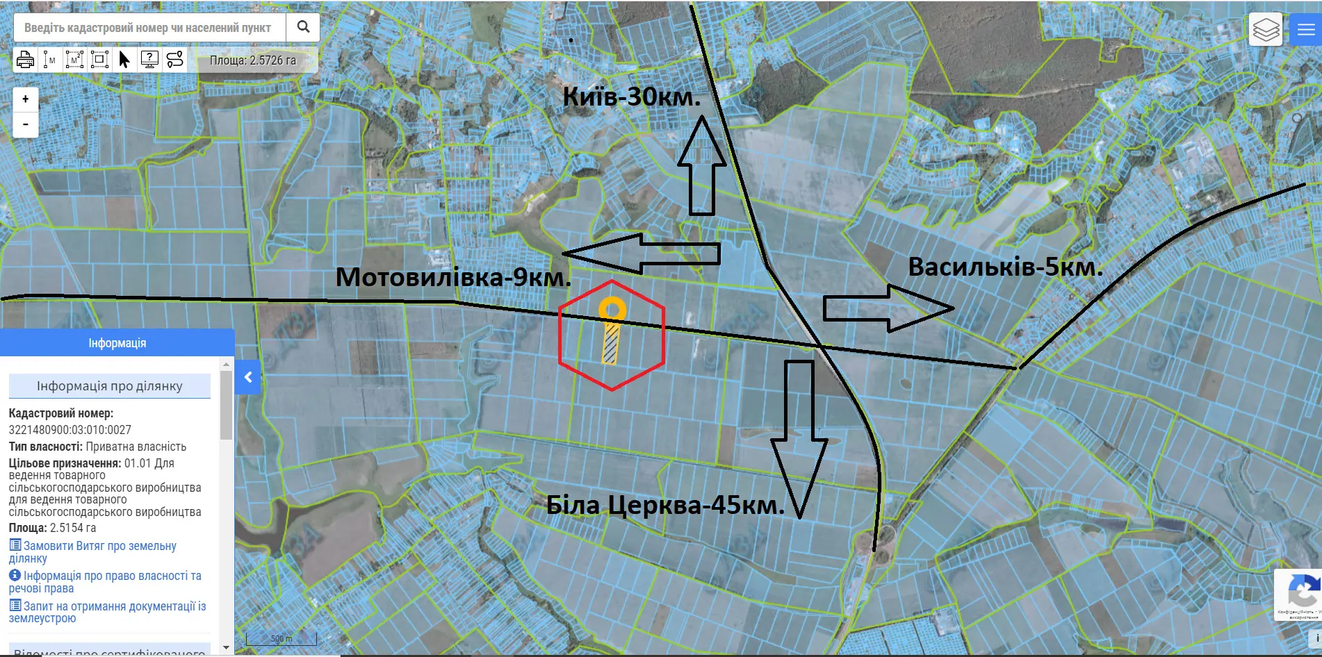 Фото Selling a land plot, Velyka Soltanivka, price: 550 $, code 2142