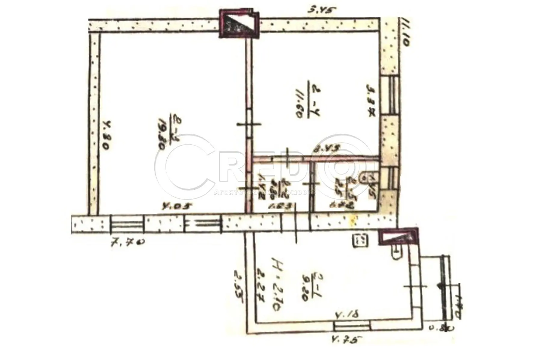 Фото Продаю будинок, 44.9 кв. м, Упіта вул.  Кривий Ріг, ціна: 22000 $, код 2195