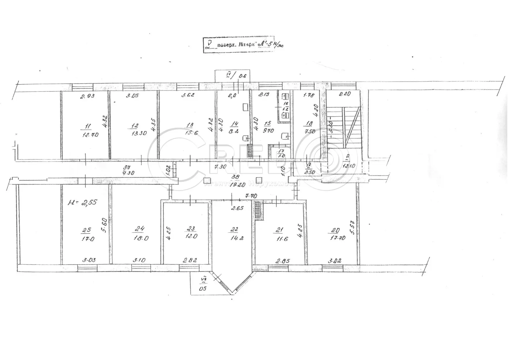 Фото Selling an office, 420.8 sq.m., Kobylianskoho Street  Kryvyi Rih, price: 85000 $, code 2199