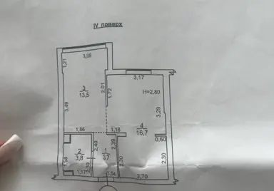 Фото Продаю 1 кімнатну квартиру, 38 кв. м, Спортивний пров.  Одеса, ціна: 50000 $, код 2264