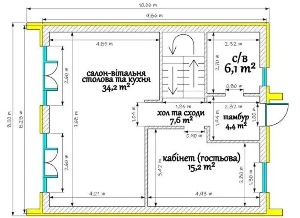 Фото Selling a house, 140 sq.m., Tsentralna street  Kyiv, price: 225000 $, code 2330
