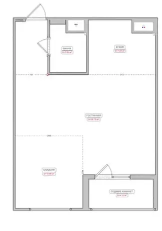 Фото Продаю 1 кімнатну квартиру, 55 кв. м, Івана Франка вул.  Одеса, ціна: 60000 $, код 2356