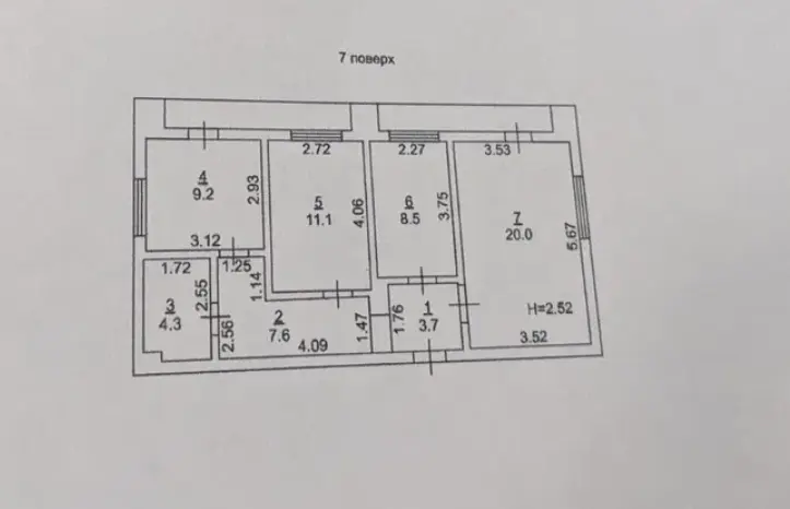 Фото Продаю 3 кімнатну квартиру, 68 кв. м, Небесної Сотні просп. (Маршала Жукова)  Одеса, ціна: 48000 $, код 2362