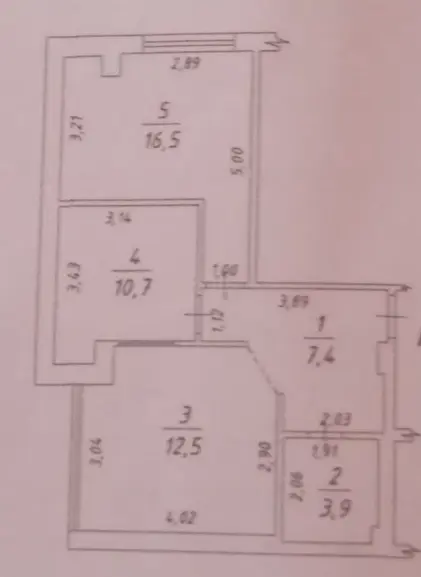 Фото Selling a 2-room apartment, 53 sq.m., Pishonivska Street  Odesa, price: 60000 $, code 2382