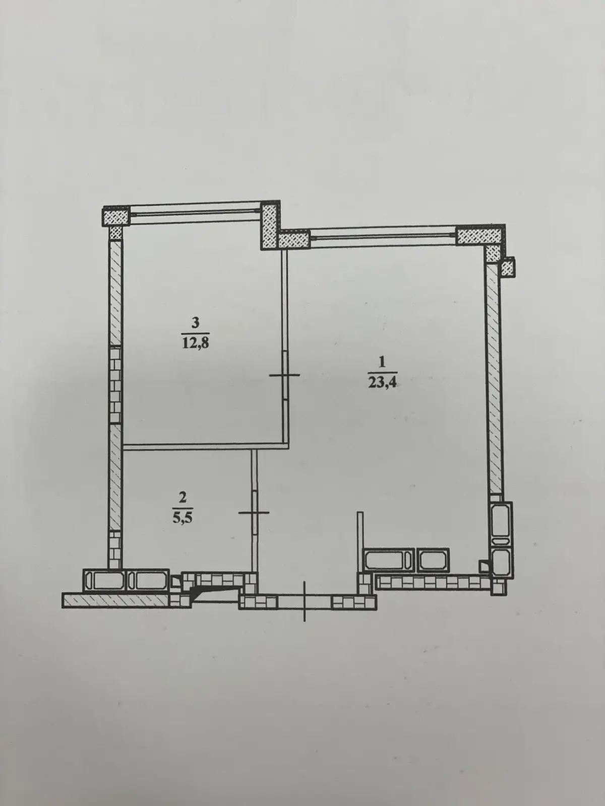 Фото Продаю 1 кімнатну квартиру, 43 кв. м, Академіка Філатова вул.  Одеса, ціна: 67000 $, код 2384