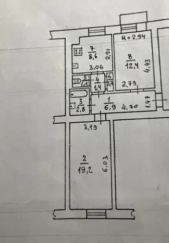 Фото Продаю 2 кімнатну квартиру, 54 кв. м, Преображенська вул.  Одеса, ціна: 53000 $, код 2486