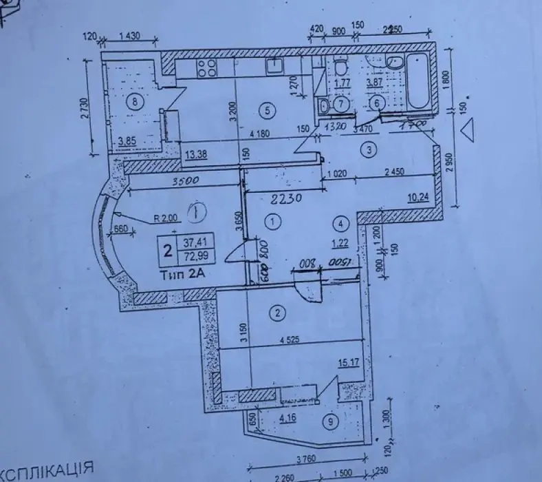 Фото Продаю 2-комнатную квартиру, 73 кв. м, Анны Ахматовой ул. 18 Киев, цена: 98000 $, код 2496