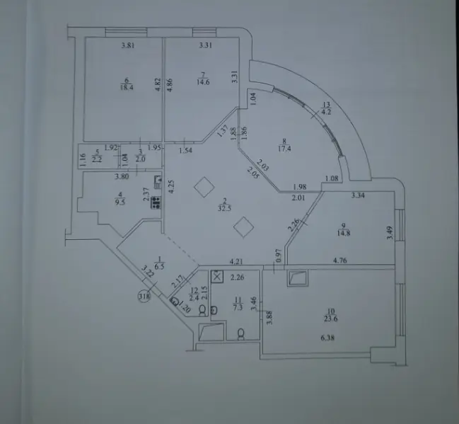 Фото Selling an office, 155 sq.m., Zhylianska Street 59 Kyiv, price: 350000 $, code 2545