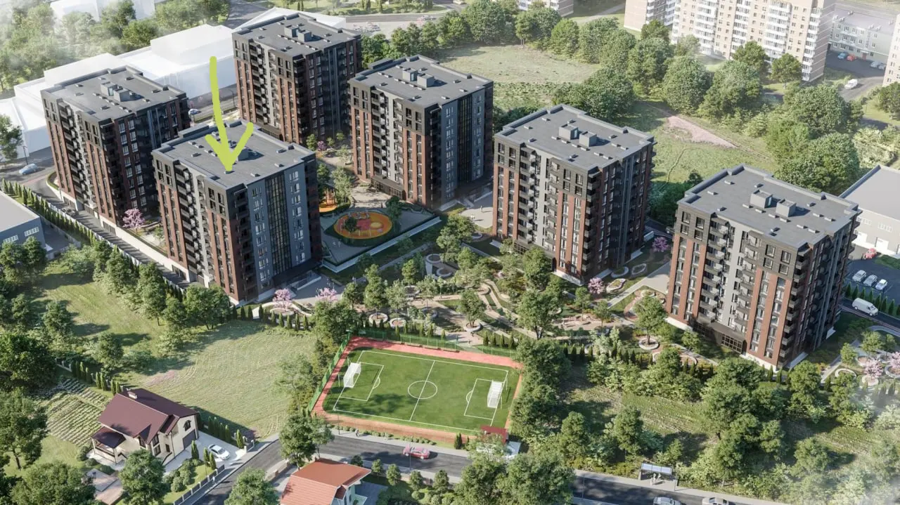 Фото Selling a 2-room apartment, 58.63 sq.m., Tyvodara Lehotskoho Street 64 Uzhhorod, price: 70200 $, code 2779
