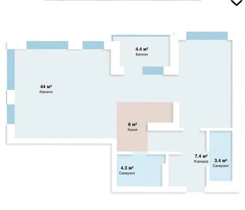 Фото Selling a 2-room apartment, 67 sq.m., Berezniakivska Street 29 Kyiv, price: 140000 $, code 2799
