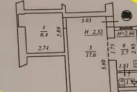 Фото Продаю 2 кімнатну квартиру, 32 кв. м, Колонтаївська вул.  Одеса, ціна: 27000 $, код 2817