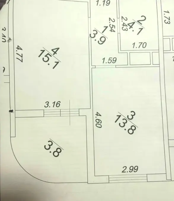 Фото Продаю 1-комнатную квартиру, 41 кв. м, Краснова ул.  Одесса, цена: 73000 $, код 2842