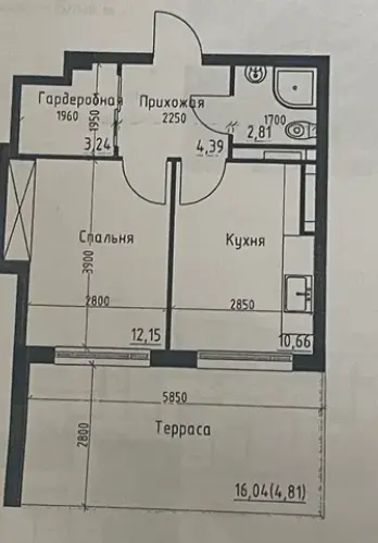 Фото Selling a 1-room apartment, 38 sq.m., Dachna Street  Odesa, price: 48500 $, code 2948