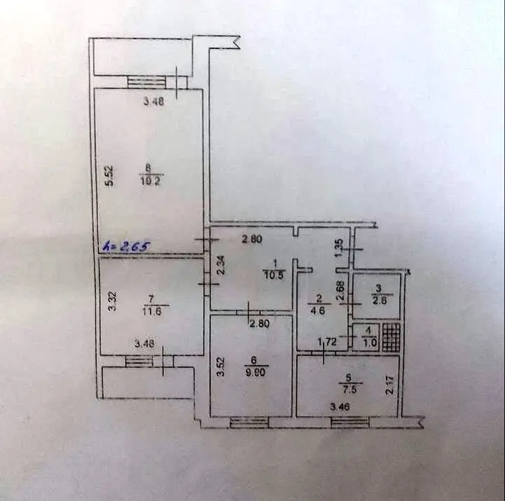 Фото Продаю 3-комнатную квартиру, 71 кв. м, Киевская ул. 64 Обухов, цена: 50000 $, код 2995