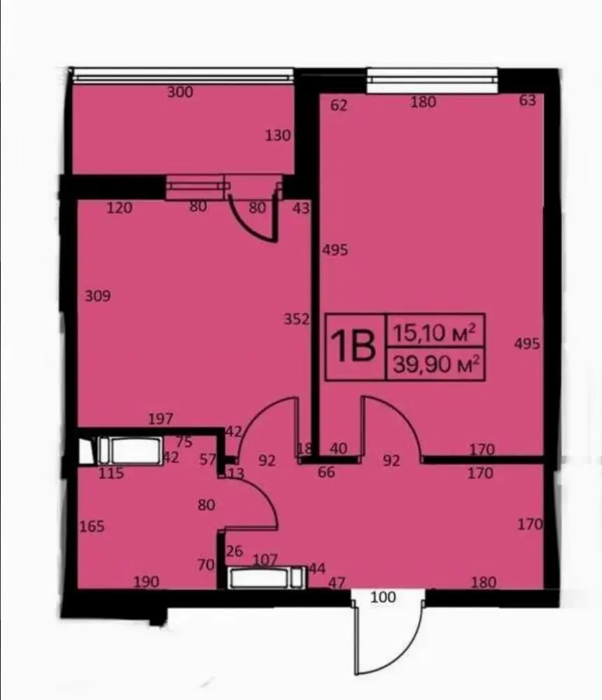 Фото Продаю 1 кімнатну квартиру, 40 кв. м, Ревуцького вул. 40 Київ, ціна: 85000 $, код 3041
